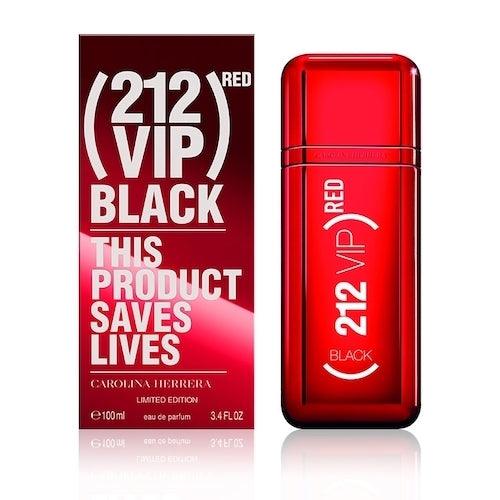 Carolina Herrera 212 VIP Black Red EDT 100ml Perfume for Men - Thescentsstore